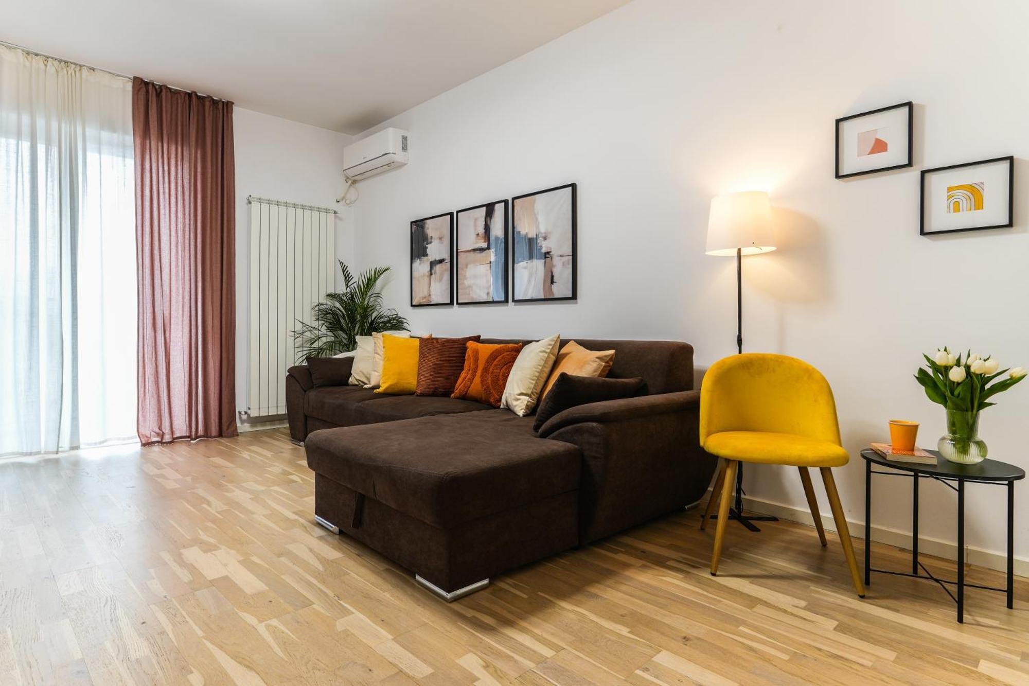 Amalia - Quiet 1Br Apartment With Parking & Wi-Fi Bucareste Exterior foto